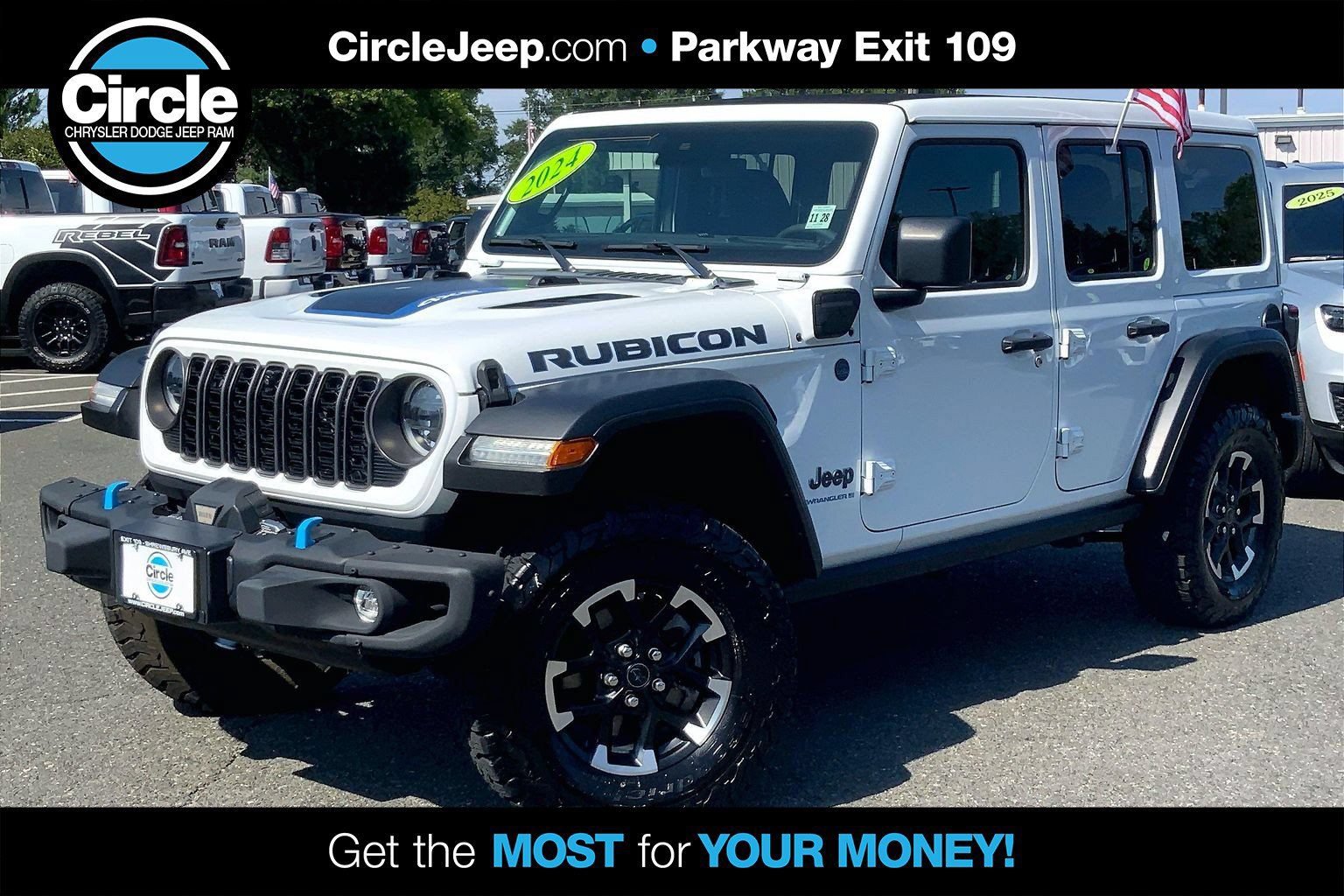 Used 2024 Jeep Wrangler Unlimited Rubicon 4xe w/ Capability Package