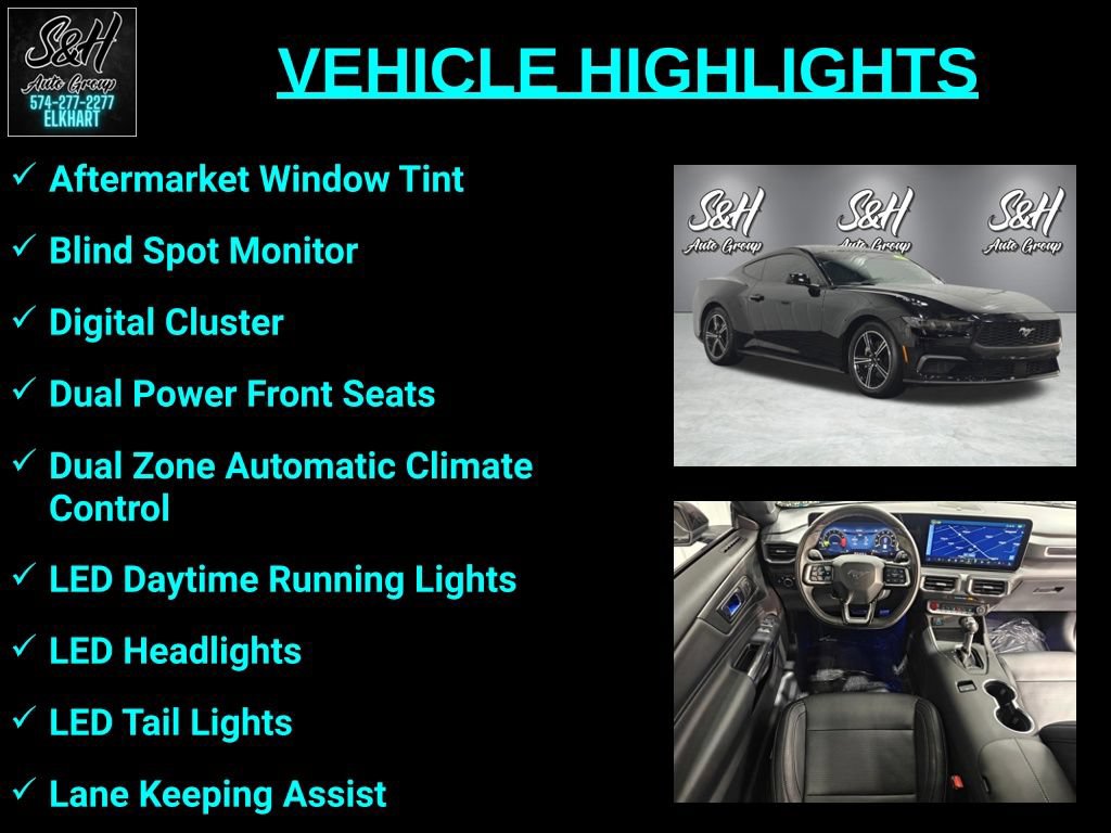 Used 2025 Ford Mustang Premium RWD image 3