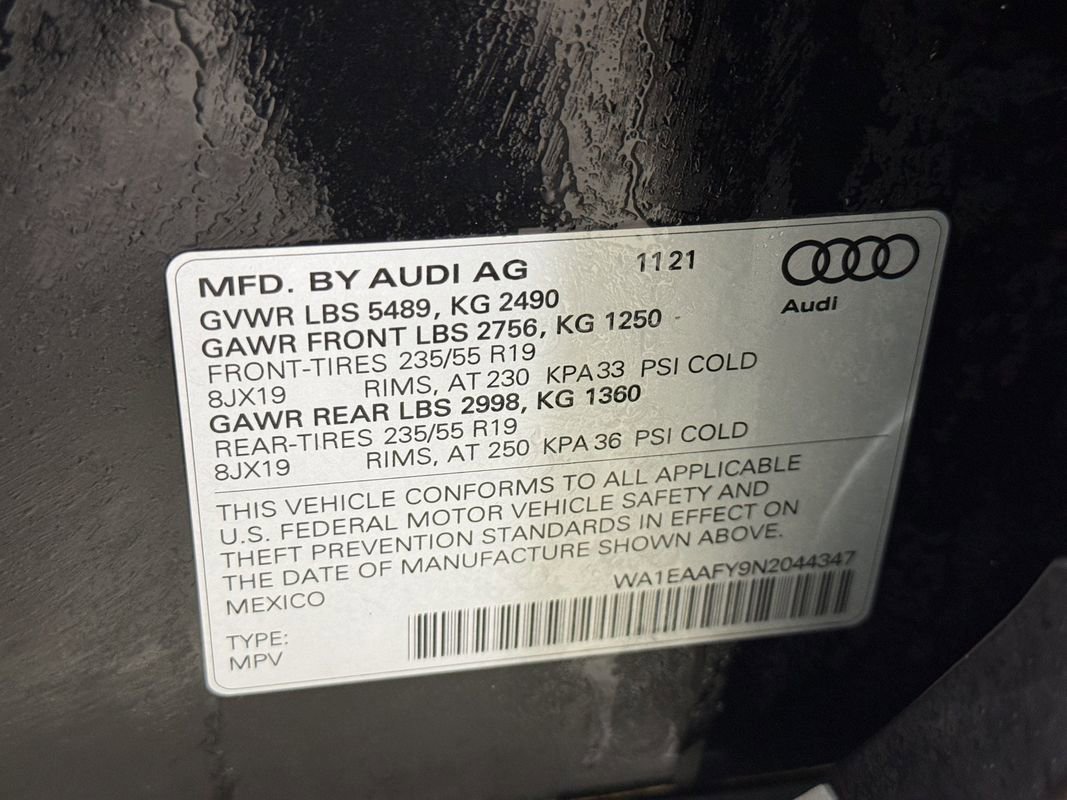 Used 2022 Audi Q5 2.0T Premium Plus w/ Premium Plus Package image 24
