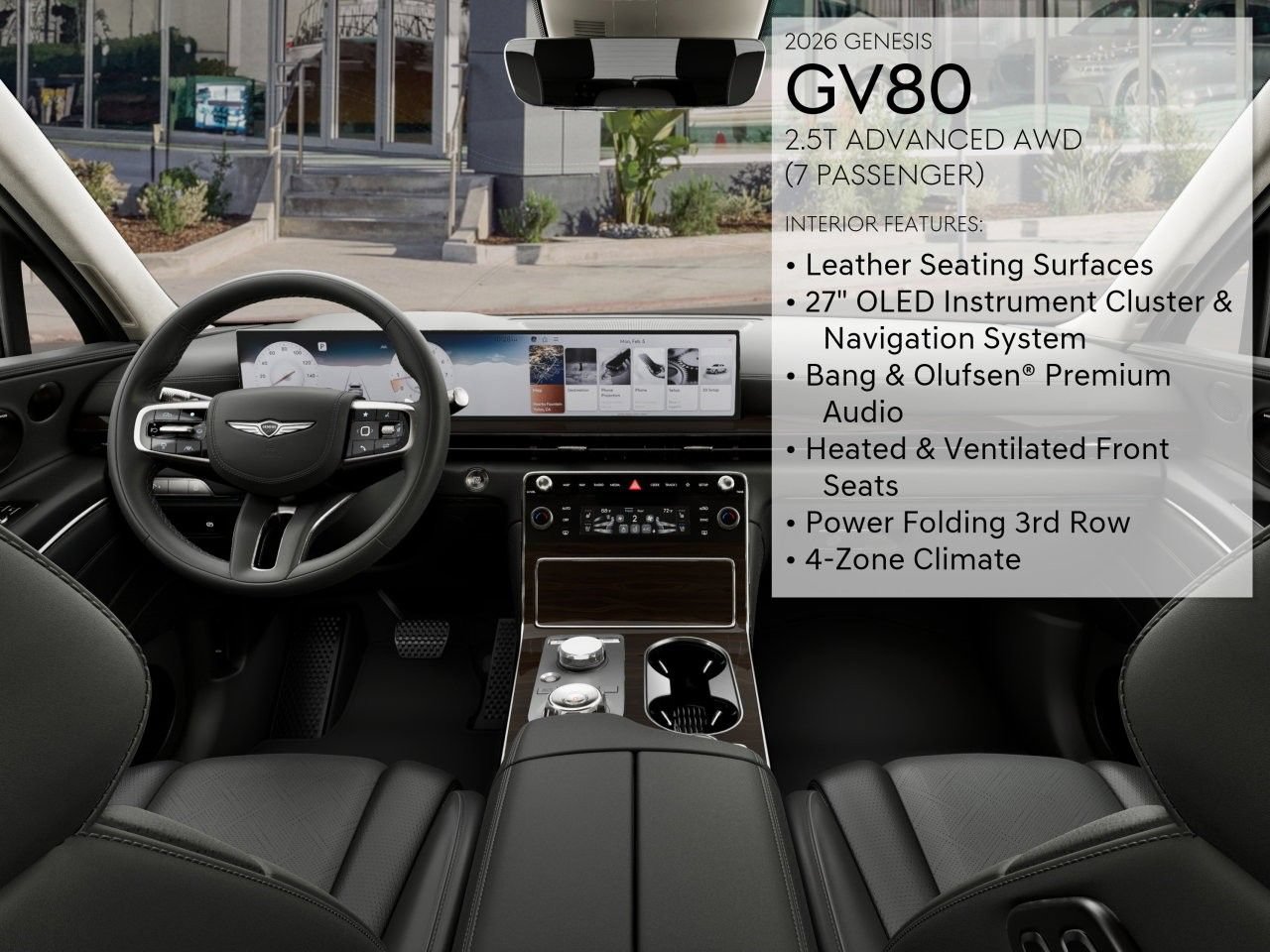 New 2026 Genesis GV80 2.5T Advanced AWD/4WD image 46