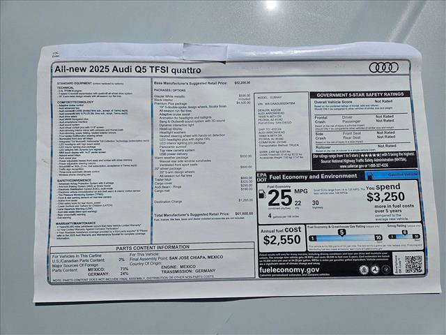 New 2025 Audi Q5 Premium Plus image 17