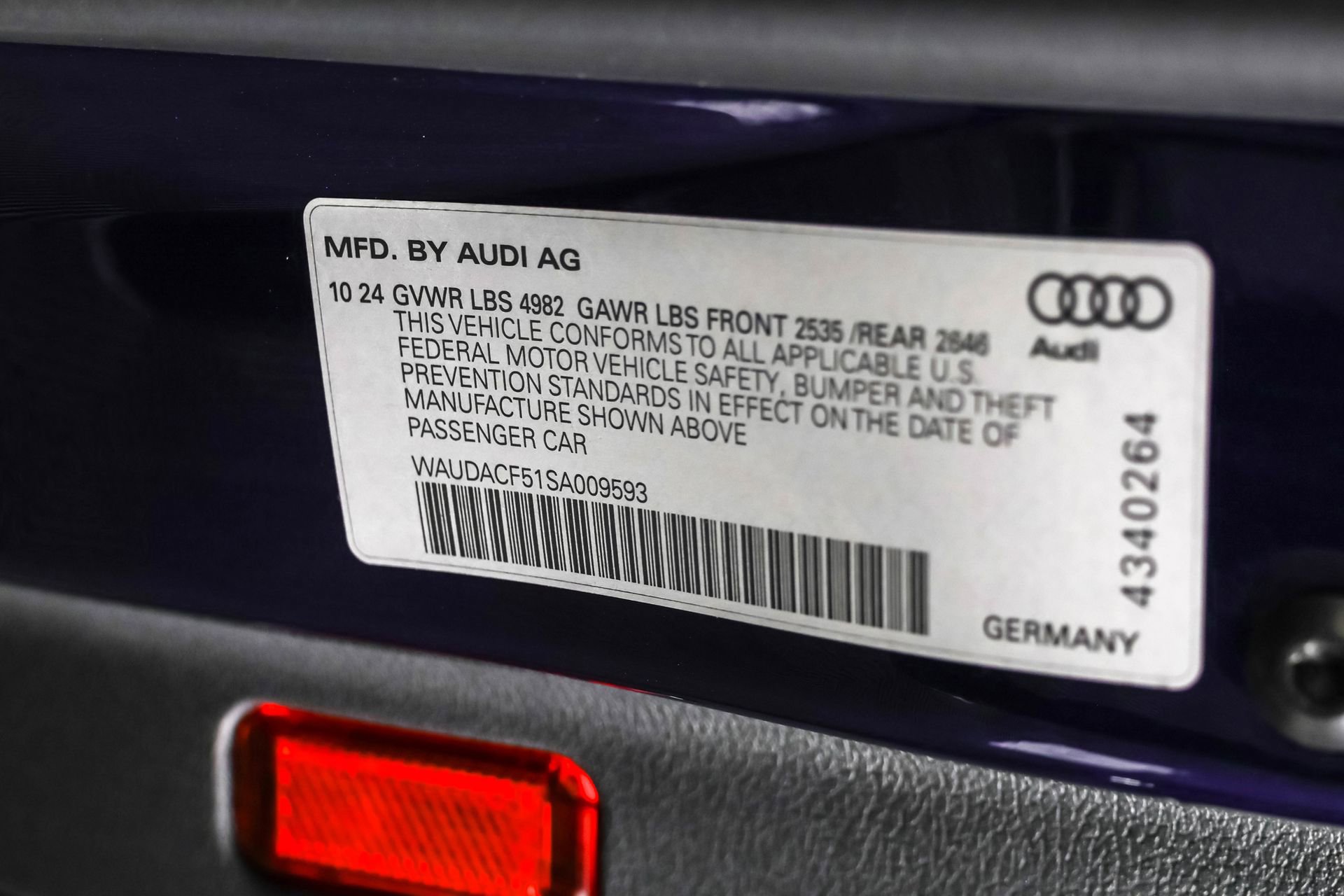 Used 2025 Audi A5 2.0T Premium Plus AWD/4WD image 52