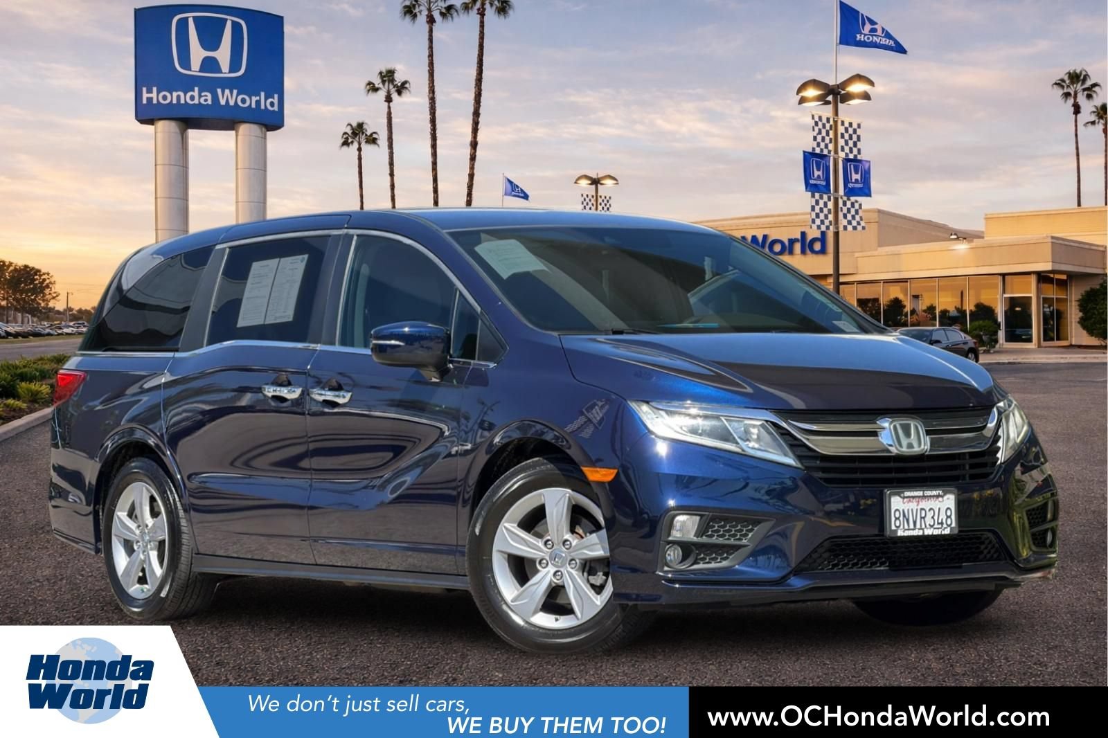 Used 2020 Honda Odyssey EX image 1