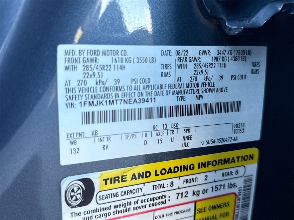 Used 2022 Ford Expedition Max Platinum image 28