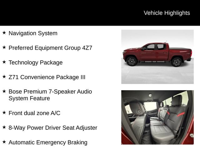 Used 2026 Chevrolet Colorado Z71 w/ Technology Package AWD/4WD image 27