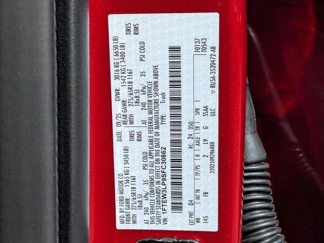 New 2025 Ford F150 XLT w/ Equipment Group 302A MID image 17