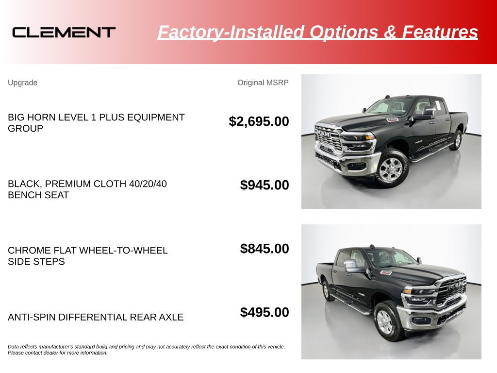 Used 2025 RAM 2500 Big Horn AWD/4WD image 16