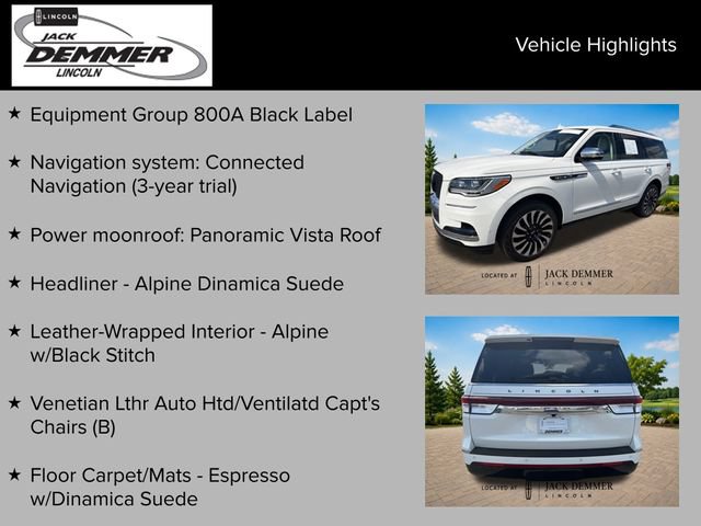 Used 2023 Lincoln Navigator Black Label AWD/4WD image 24