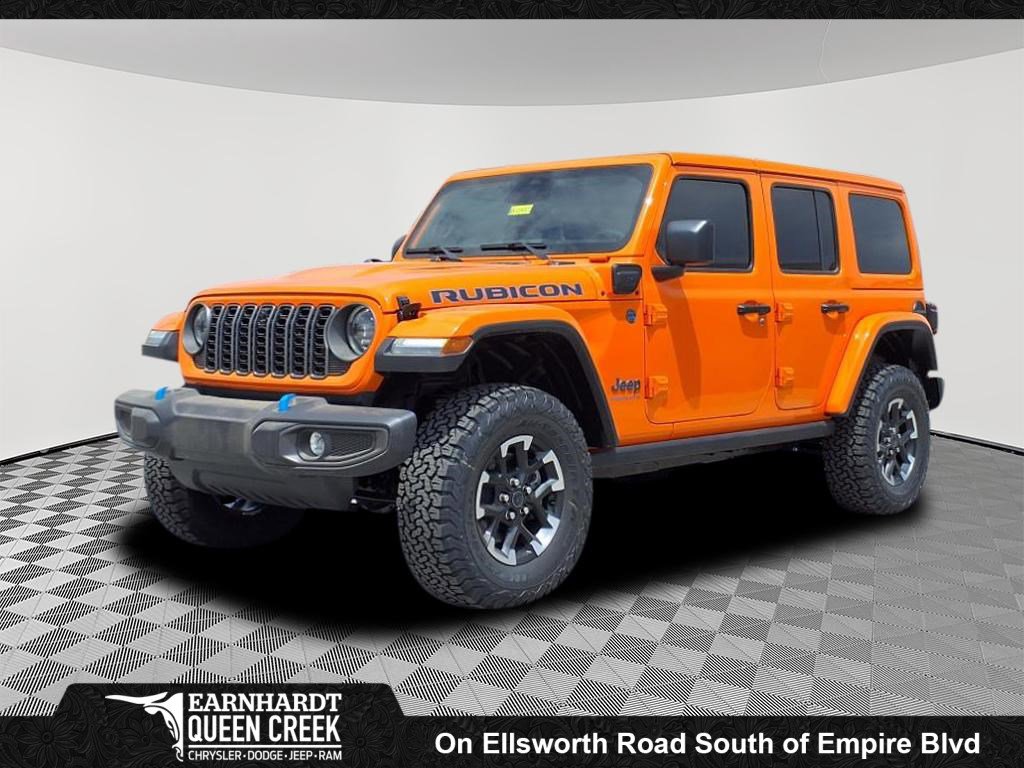 New 2025 Jeep Wrangler Unlimited Rubicon 4xe w/ Technology Group