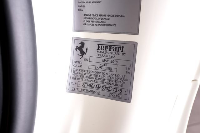 Used 2018 Ferrari 488 Spider RWD image 68