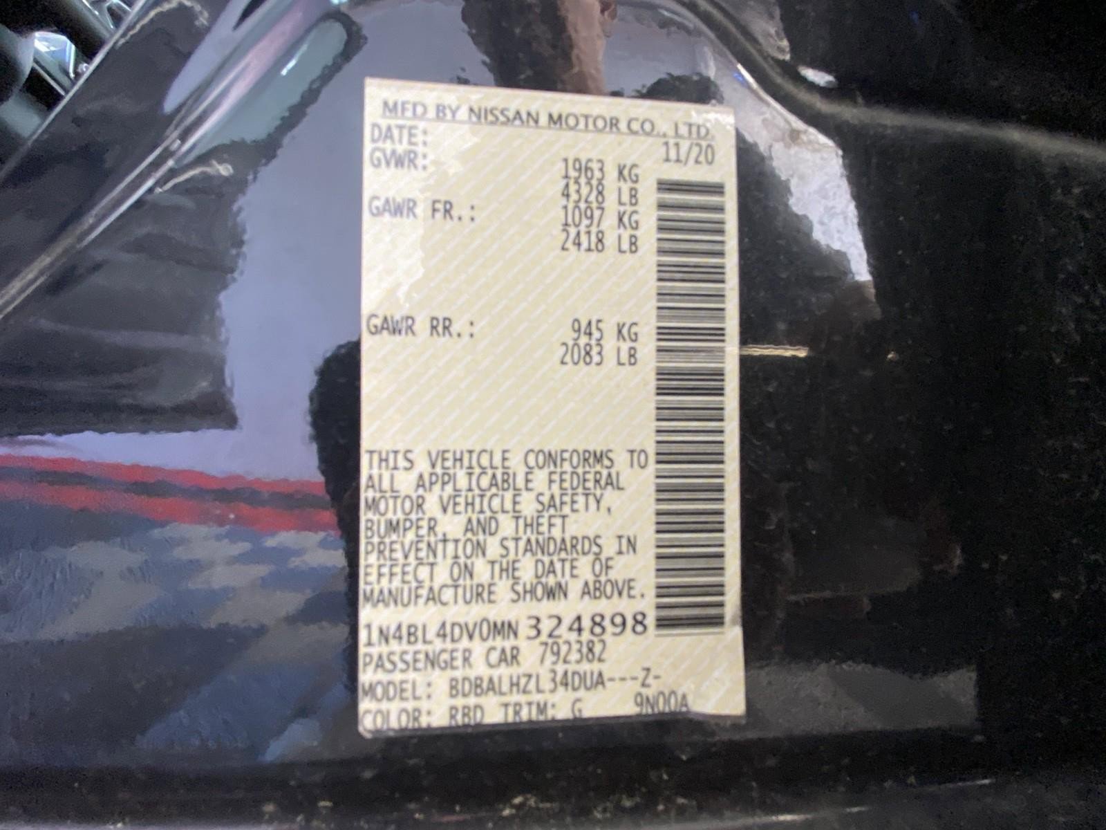 Used 2021 Nissan Altima 2.5 SV FWD image 26