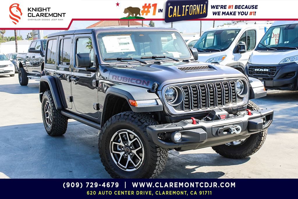 New 2026 Jeep Wrangler Unlimited Rubicon w/ Steel Bumper Group