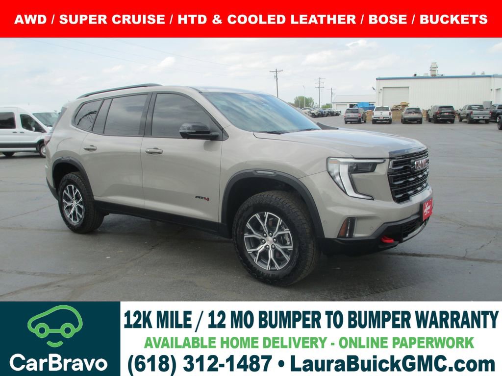 Used 2026 GMC Acadia AT4 w/ Super Cruise Package AWD/4WD image 1
