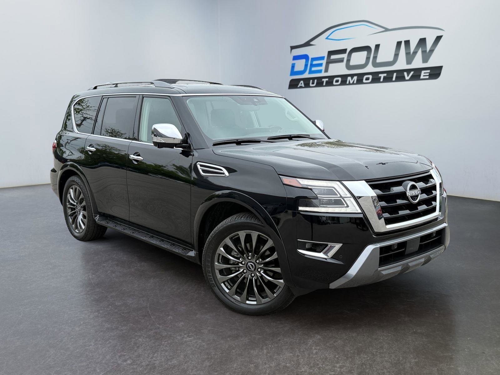 Used 2023 Nissan Armada Platinum w/ Captain's Chairs Package