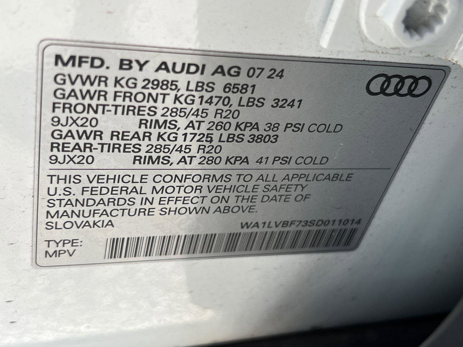 Certified 2025 Audi Q7 3.0T Premium Plus w/ Premium Plus Package image 35