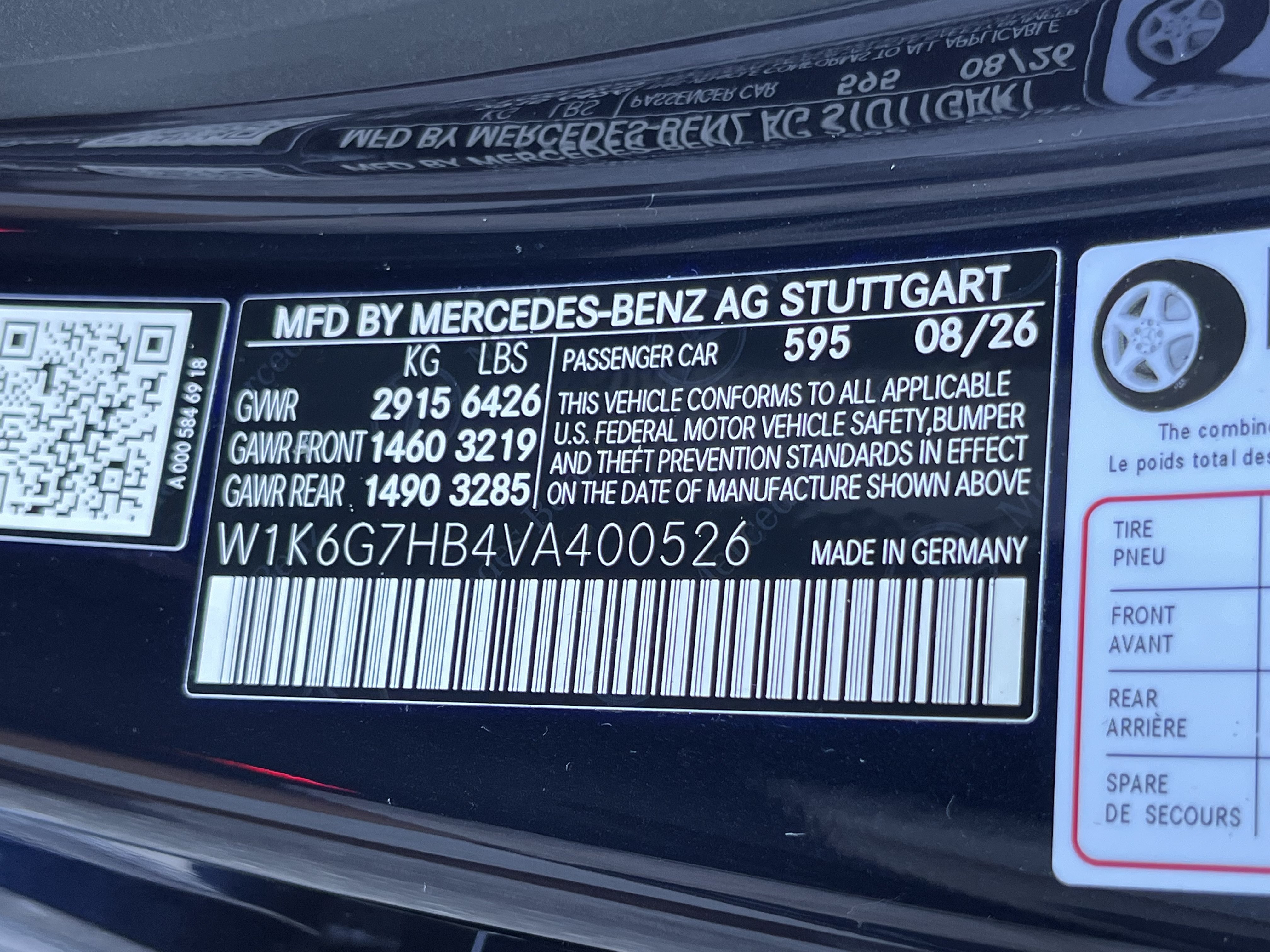 New 2027 Mercedes-Benz S 580 4MATIC Sedan image 28
