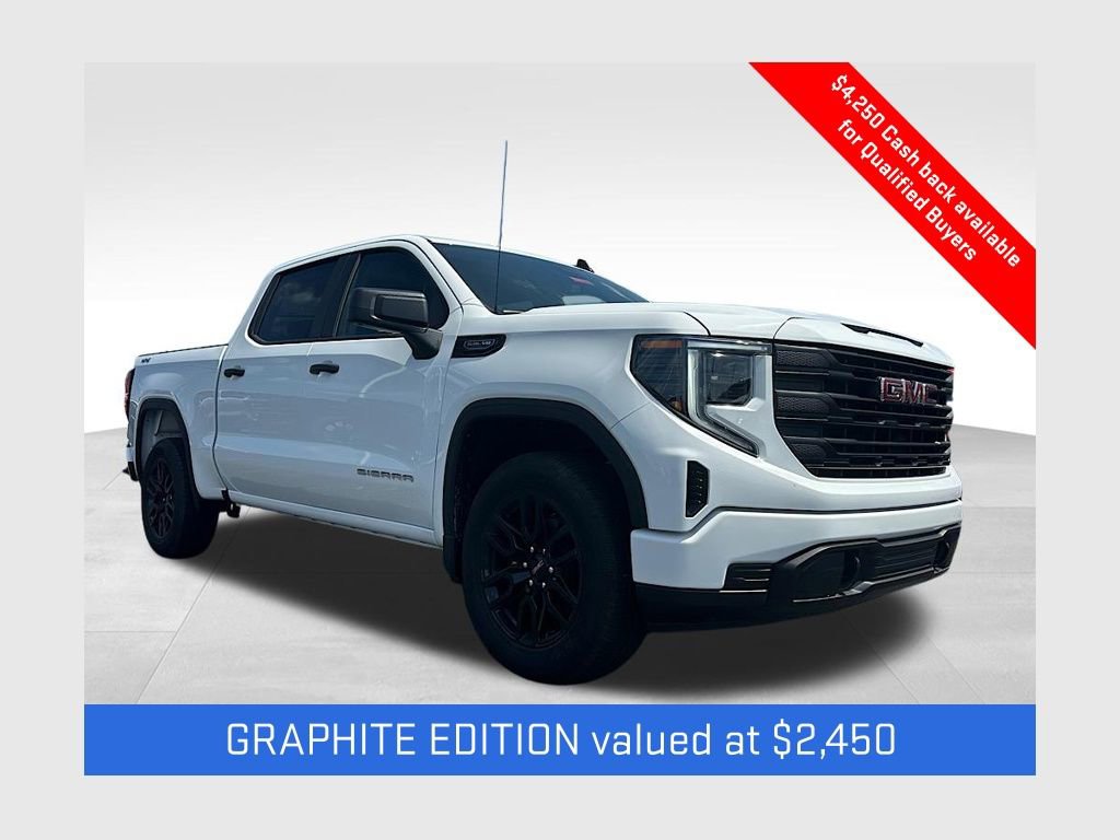 New 2025 GMC Sierra 1500 Pro w/ Graphite Edition
