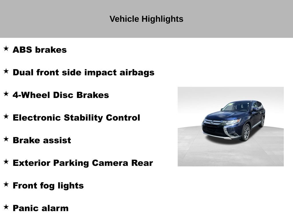 Used 2016 Mitsubishi Outlander SE AWD/4WD image 27