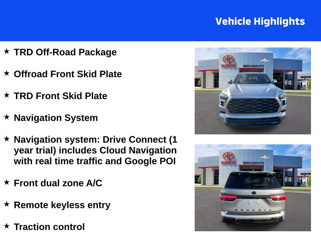 Used 2024 Toyota Sequoia Platinum w/ TRD Off-Road Package image 4