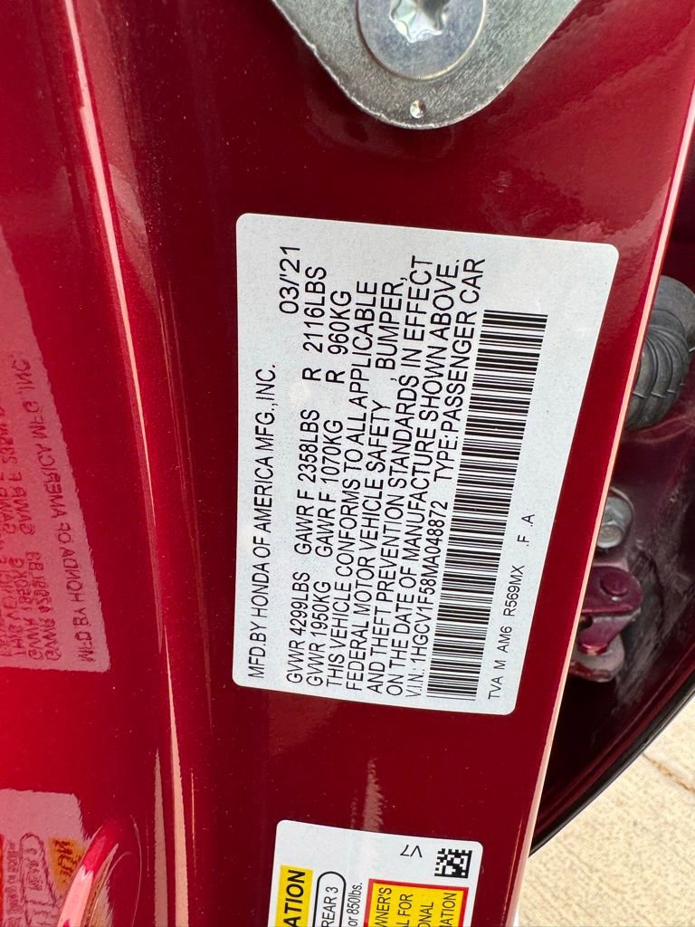 Used 2021 Honda Accord EX-L image 25