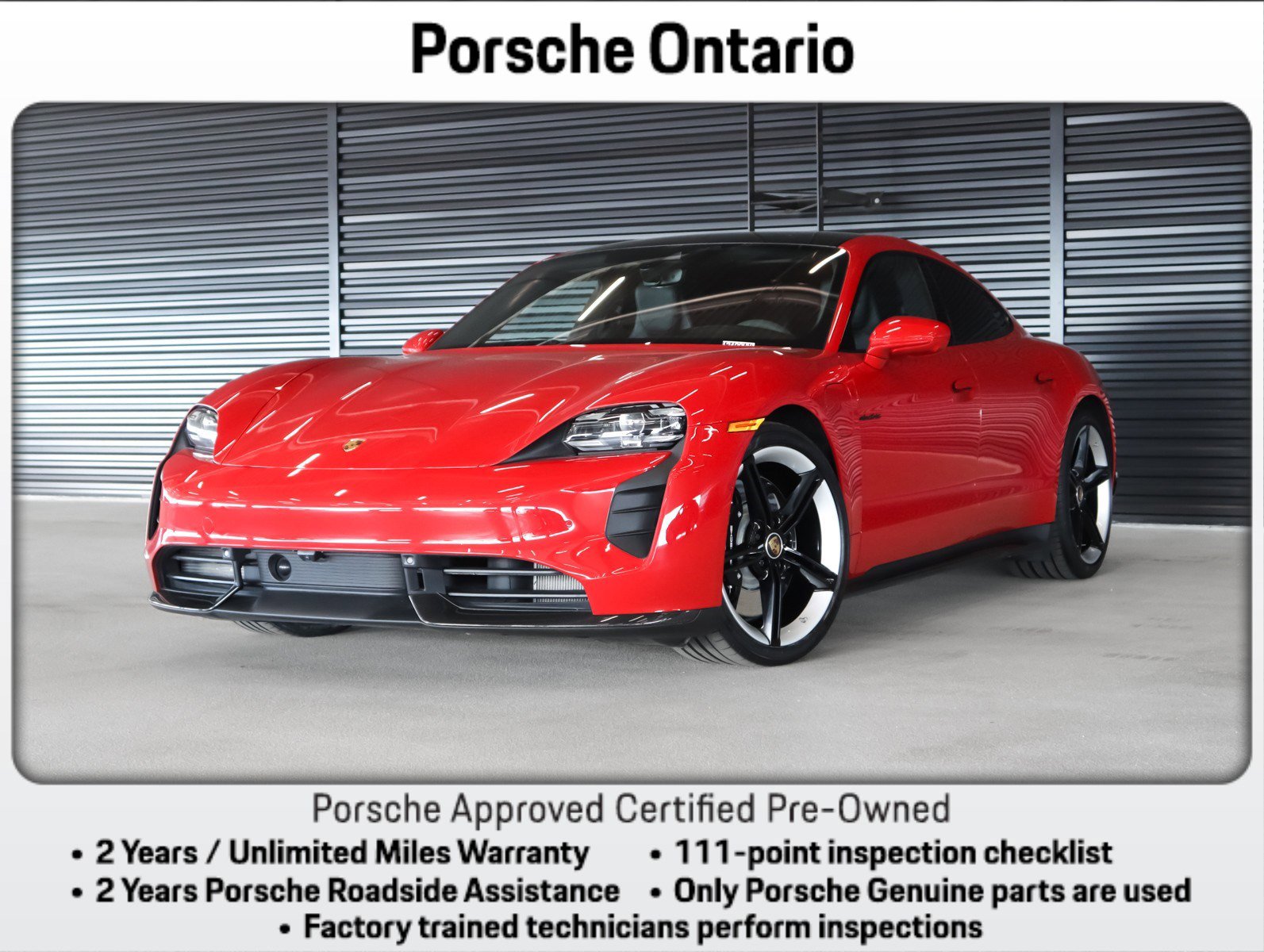 Certified 2024 Porsche Taycan GTS image 1