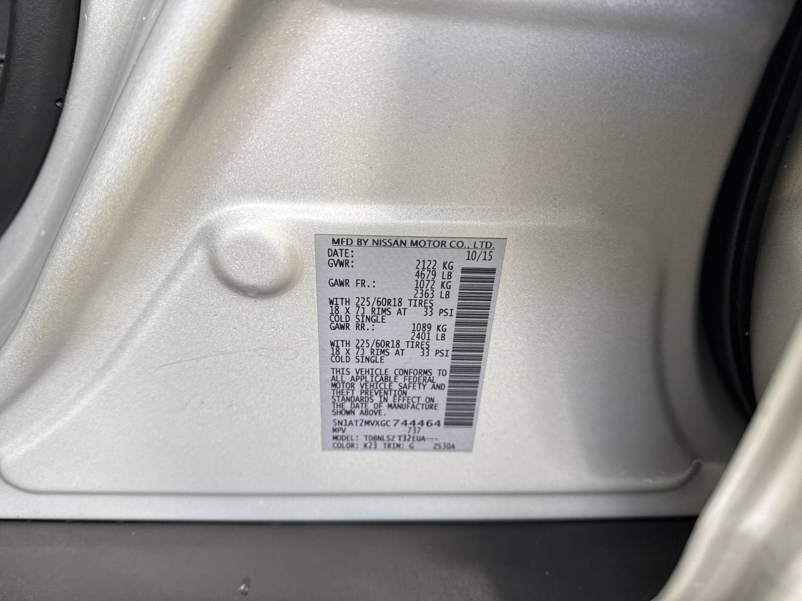 Used 2016 Nissan Rogue SL w/ SL Premium Package AWD/4WD image 37