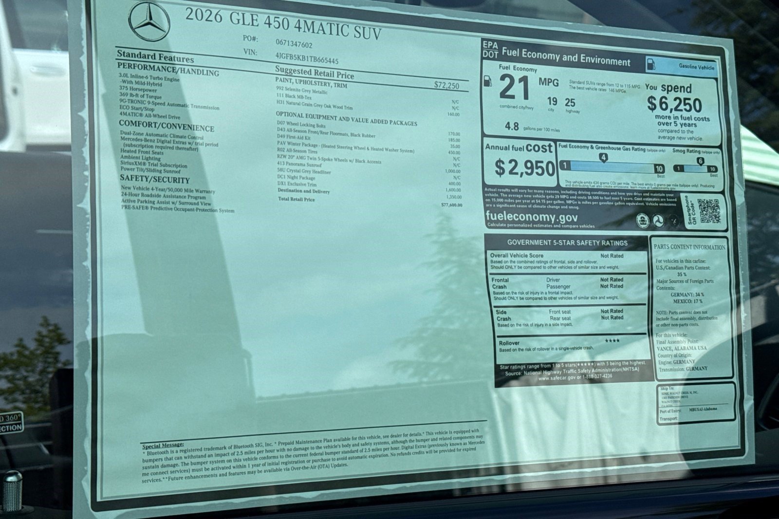New 2026 Mercedes-Benz GLB 250 image 30
