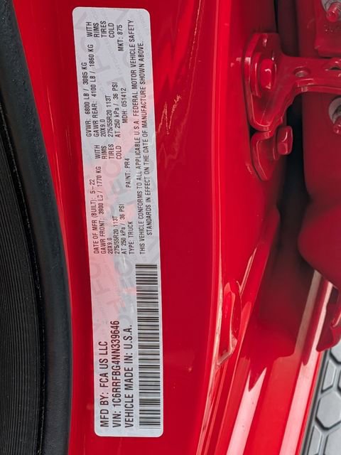 Certified 2022 RAM 1500 Big Horn image 35