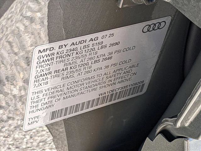 New 2025 Audi Q3 2.0T Premium image 17