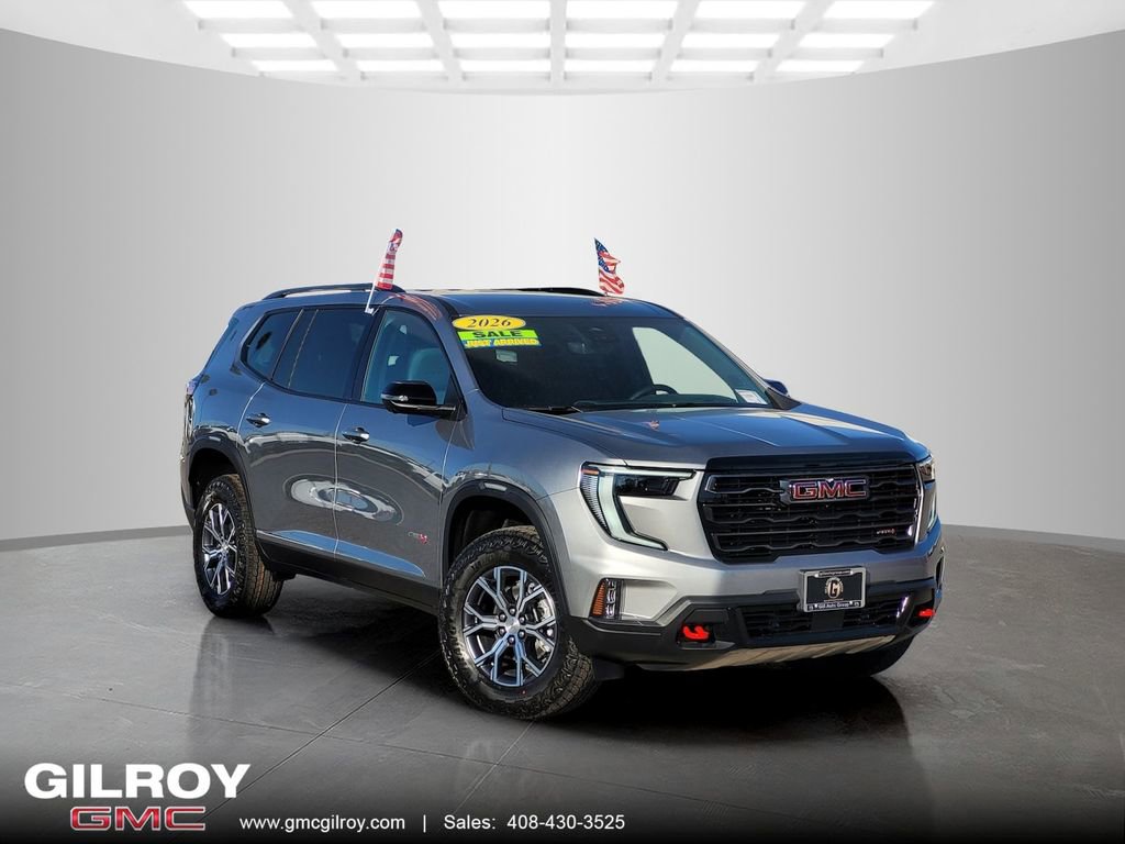 New 2026 GMC Acadia AT4