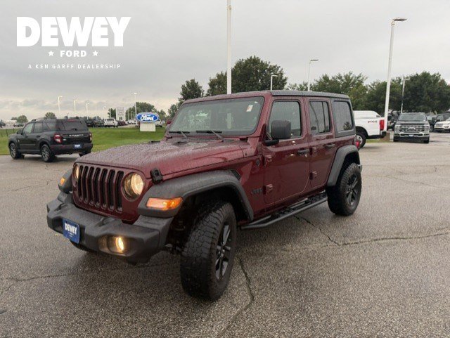 Used 2021 Jeep Wrangler Unlimited Sport AWD/4WD image 3