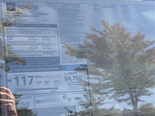 New 2026 Toyota bZ Woodland AWD/4WD image 25