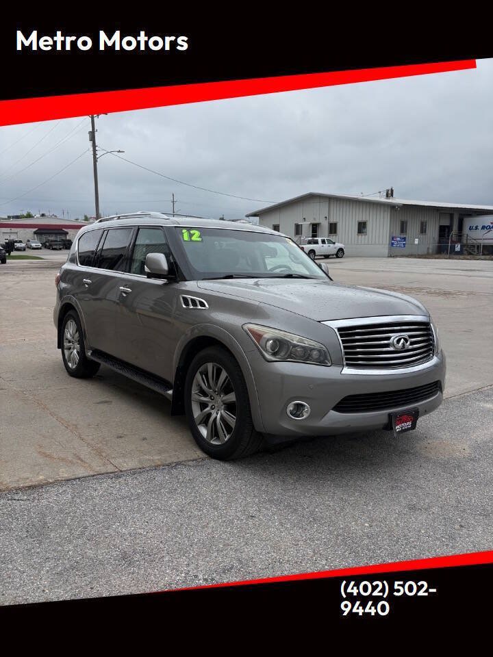 Used 2012 INFINITI QX56 4WD w/ Theater Pkg