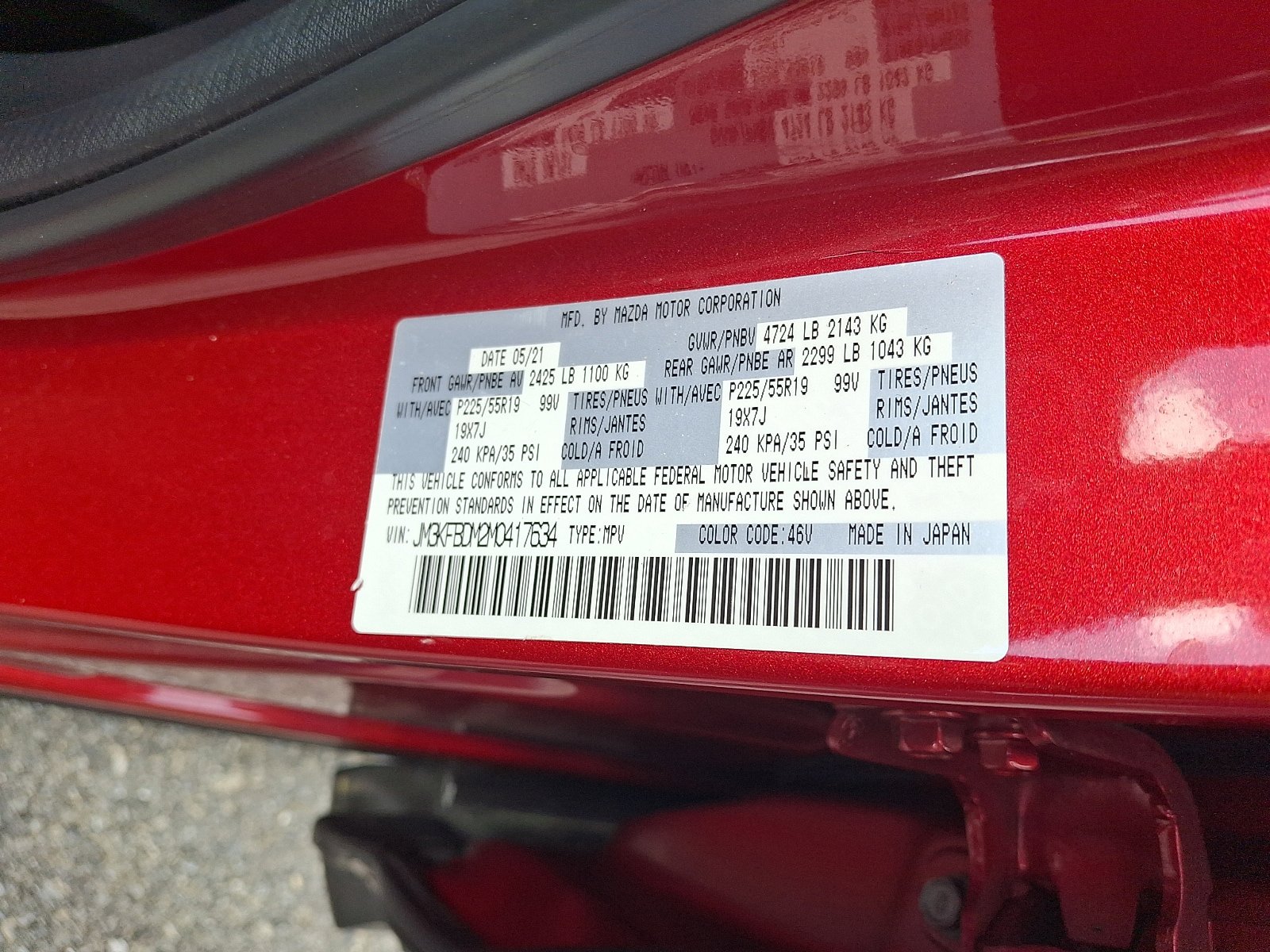 Used 2021 MAZDA CX-5 Grand Touring AWD/4WD image 24