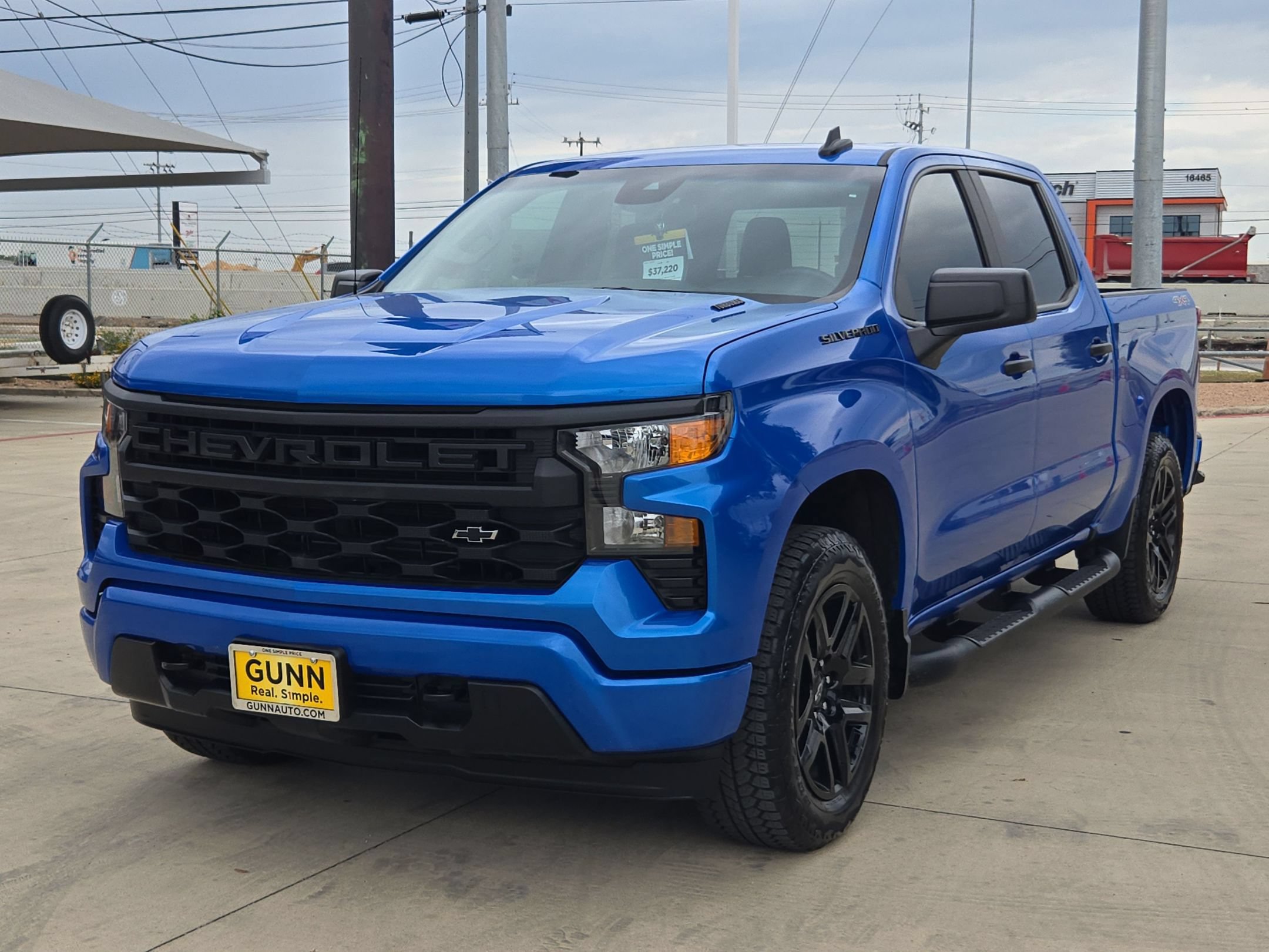 Certified 2025 Chevrolet Silverado 1500 Custom w/ Turbomax Blackout Package AWD/4WD image 7