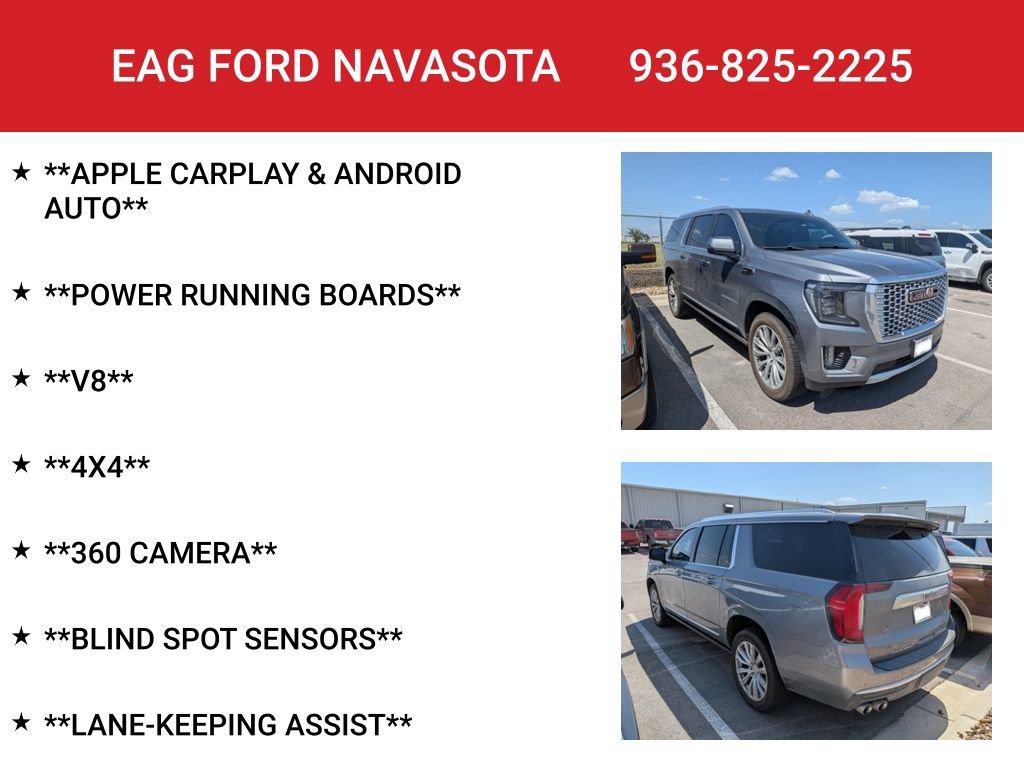Used 2022 GMC Yukon XL Denali AWD/4WD image 8