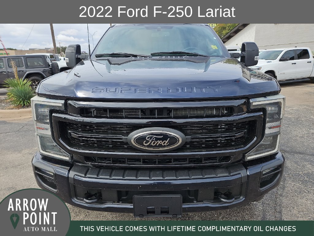 Used 2022 Ford F250 Lariat w/ Black Appearance Package AWD/4WD image 3