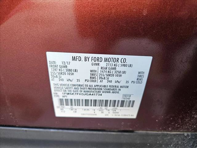 Used 2018 Ford Explorer Limited w/ Equipment Group 301A image 26