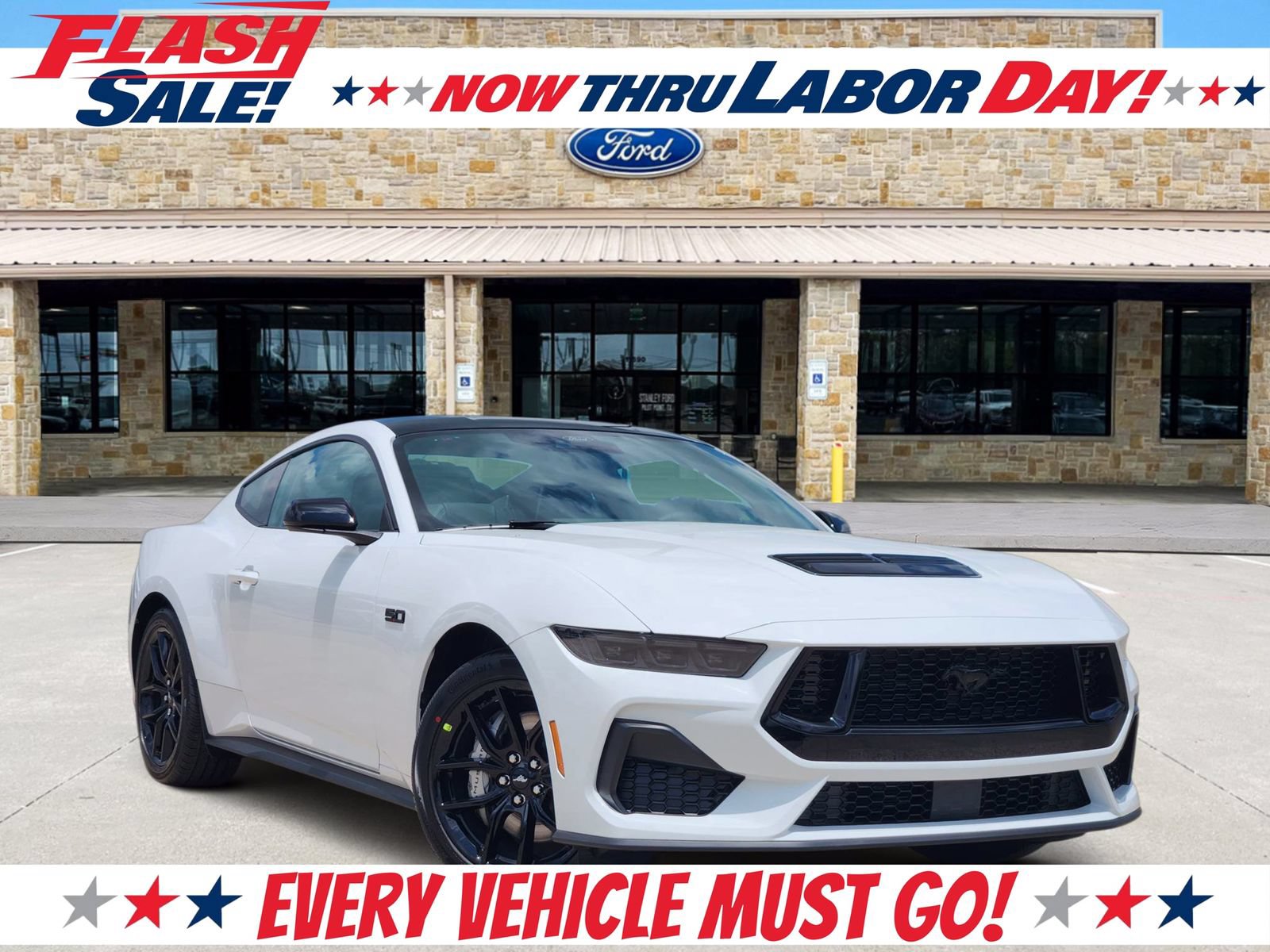 New 2026 Ford Mustang GT Premium w/ Mustang Nite Pony Package RWD 360° Tour