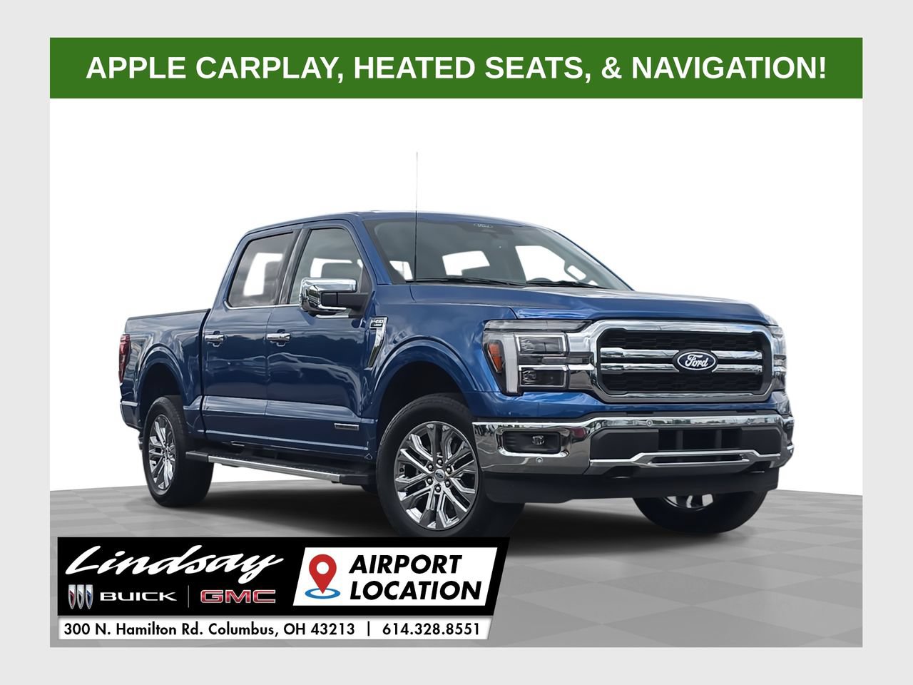 Used 2025 Ford F150 Lariat w/ Equipment Group 502A High