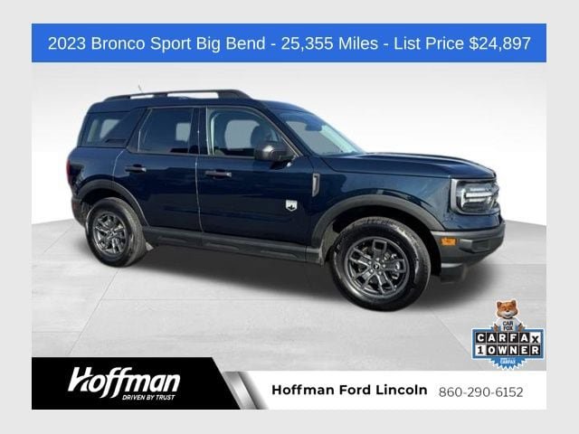 Certified 2023 Ford Bronco Sport Big Bend