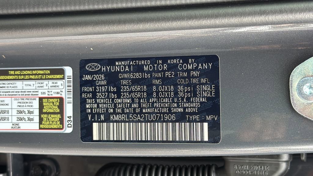 New 2026 Hyundai Palisade FWD Hybrid image 34