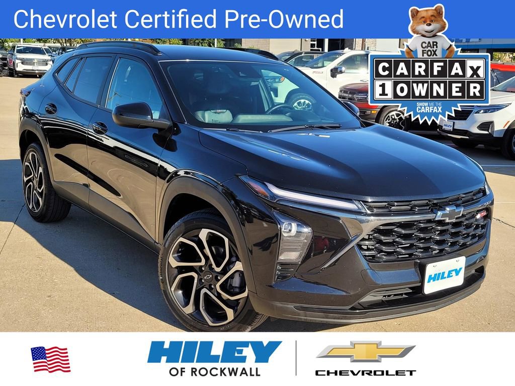 Certified 2024 Chevrolet Trax RS w/ Driver Confidence Package