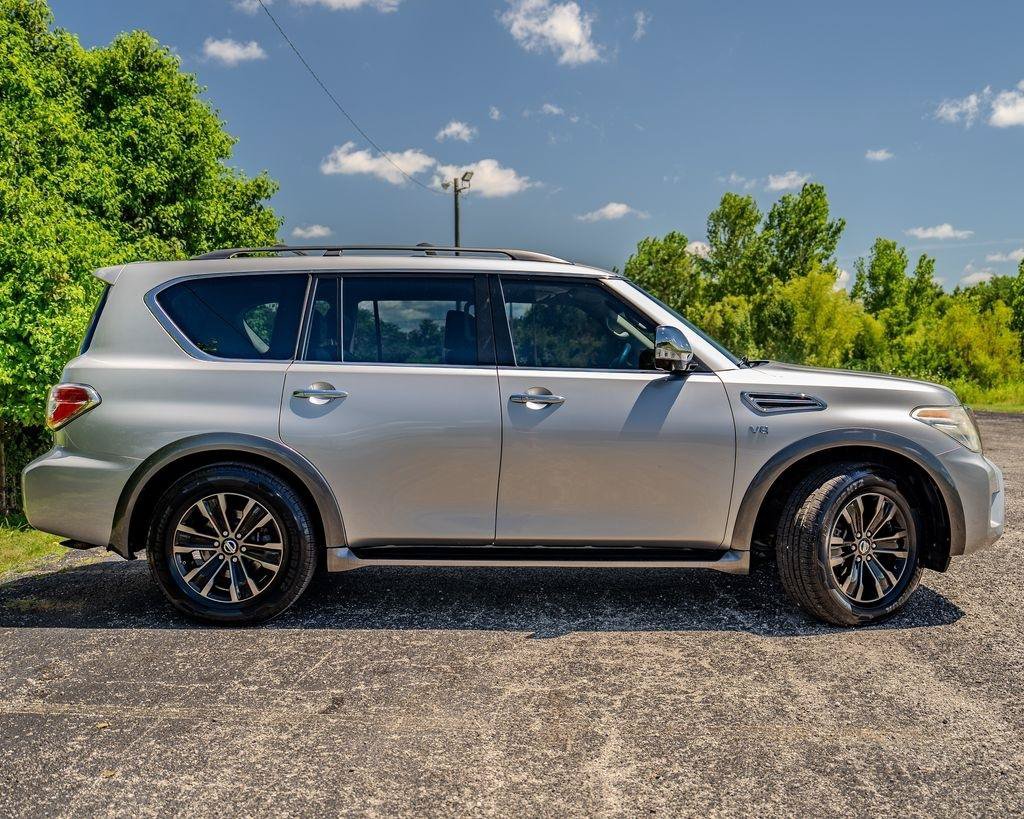 Used 2017 Nissan Armada Platinum w/ Captain Seat Package RWD image 2