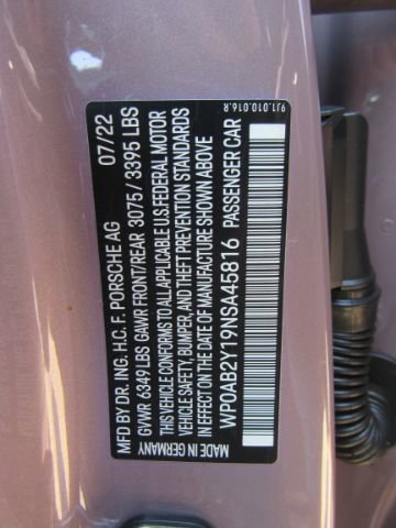 Used 2022 Porsche Taycan 4S image 53