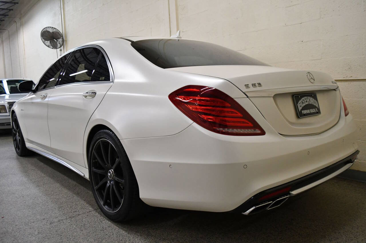 Used 2015 Mercedes-Benz S 63 AMG 4MATIC Sedan image 7