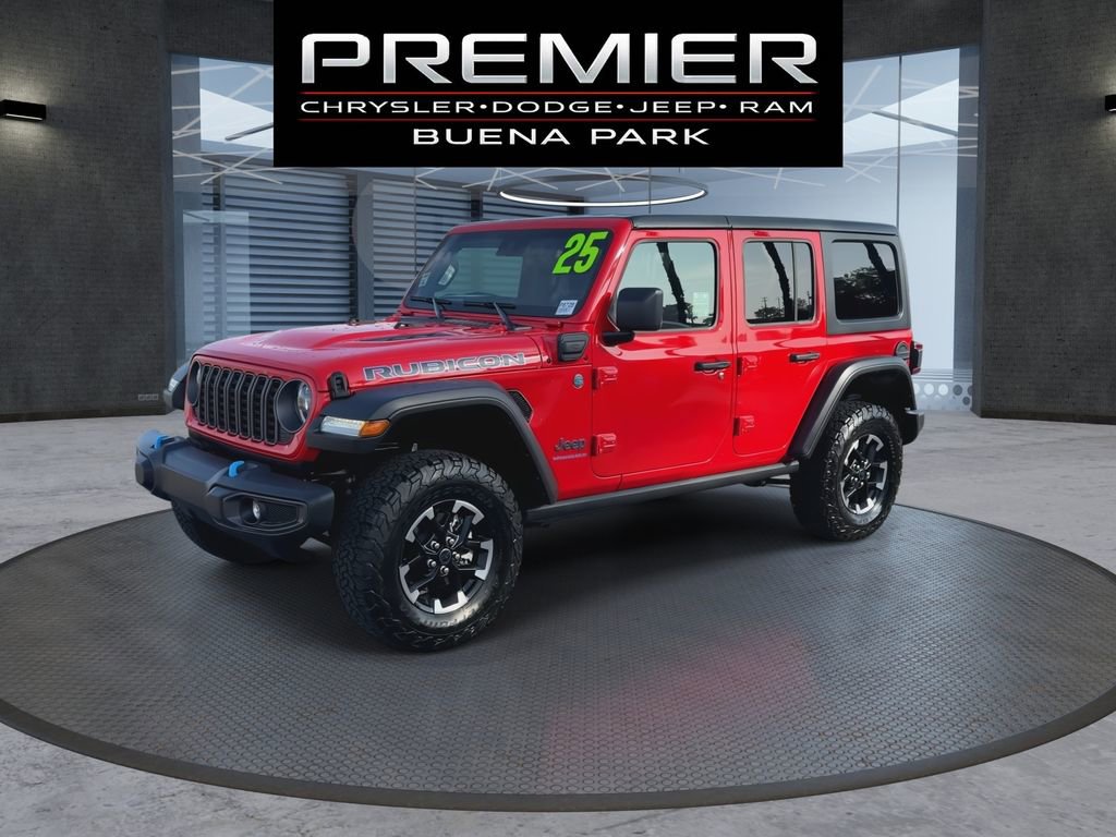 Used 2025 Jeep Wrangler Unlimited Rubicon 4xe w/ Safety Group image 4
