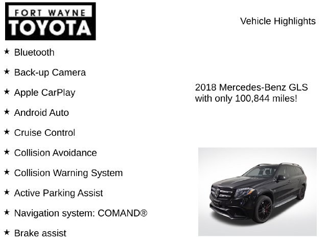 Used 2018 Mercedes-Benz GLS 63 AMG 4MATIC image 7