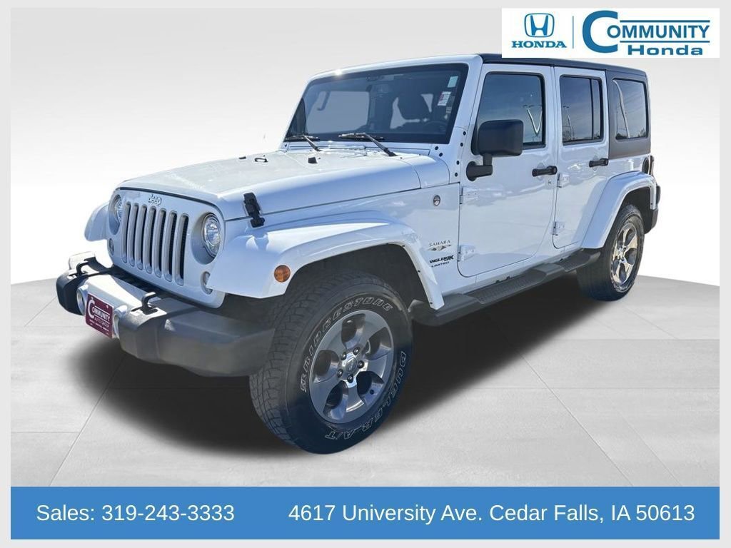 Used 2018 Jeep Wrangler Unlimited Sahara w/ Connectivity Group image 1