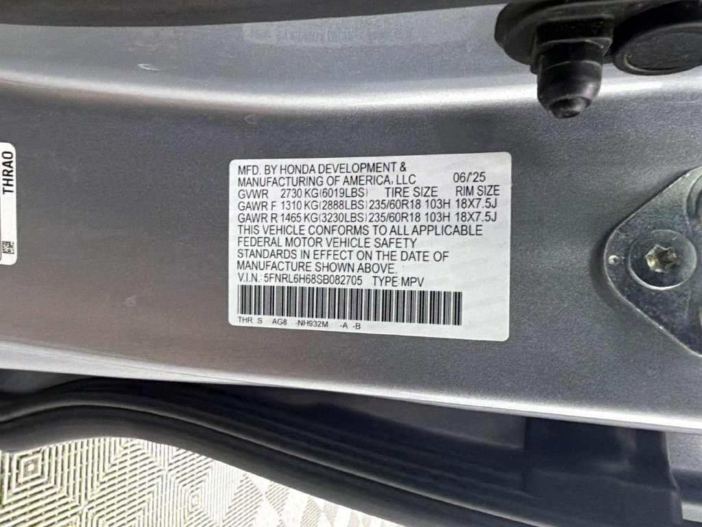 Used 2025 Honda Odyssey EX-L image 35